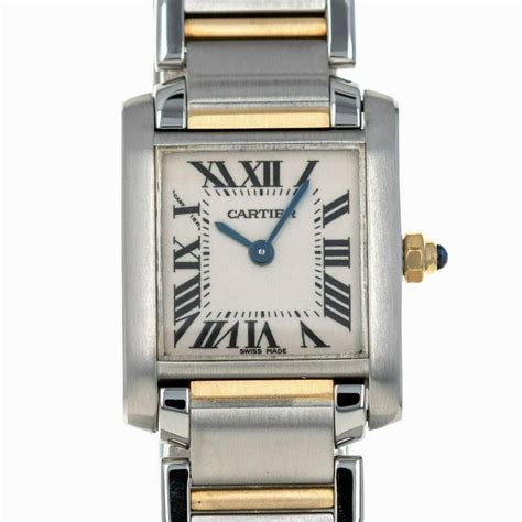 pre owned ladies cartier tank watch|cartier tank française watch.